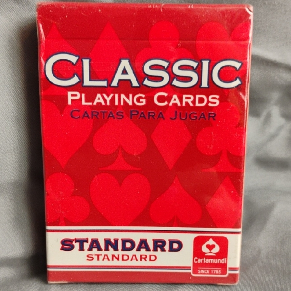 Classic Red Playing Cards